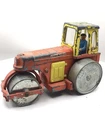 Vintage DINKY TOYS # 279 Aveling Barford Diesel Steam Roller Made in England