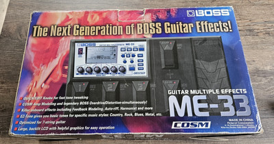 Boss ME-33 Guitar multiple effekts