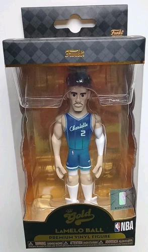 Funko Gold LaMelo Ball 5" Charlotte Hornets Series 3 NBA Figure New