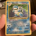 1999 pokemon blastoise base set holo 2/102 WOTC