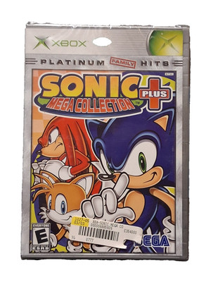 XBOX SONIC MEGA COLLECTION PLUS Game CIB 2 3 Spinball 3D BLAST New SEALED