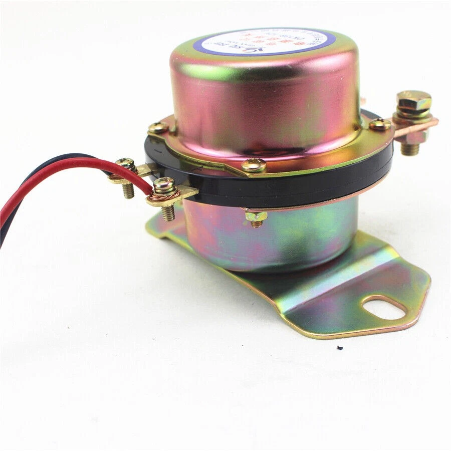 12V Battery Switch Remote Control Electromagnetic Solenoid Valve Terminal Master Foto 2 de 4