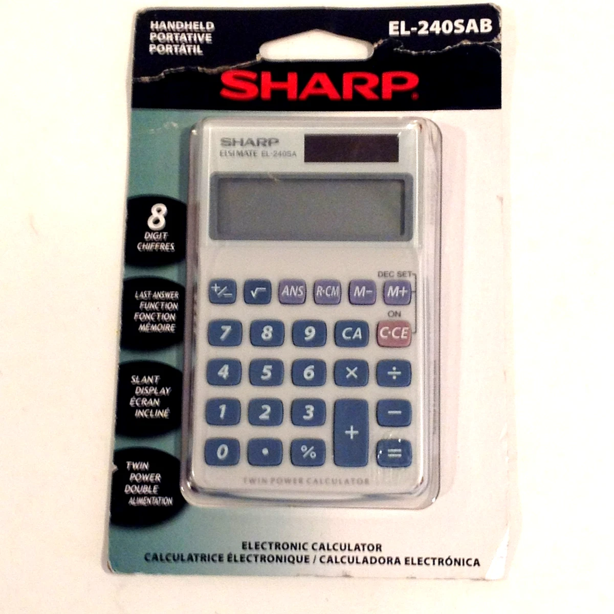 Calculadora Básica Casio MS-120FM De 12 Dígitos