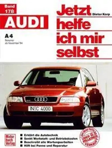 Dieter Korp | Audi A4 | Taschenbuch | Deutsch (2017) | 274 S. | Motorbuch Verlag-image