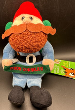 Rudolph Island of Misfit Toys Yukon Cornelius Plush NWT 2000 VTG By Prestige