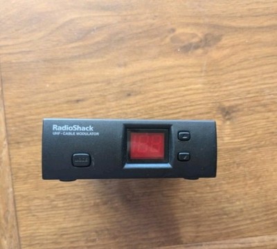Vintage RadioShack UHF Cable RF Modulator RCA Coaxial Converter Tested Working