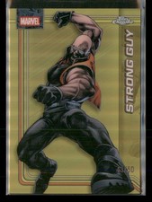 2026 Topps Chrome Marvel Comics #170 Strong Guy Storm's Gold Lightning R#/50