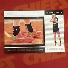 2025 Panini Caitlyn Clark Chronicled #77 Shoe Game Indiana Fever Base Card