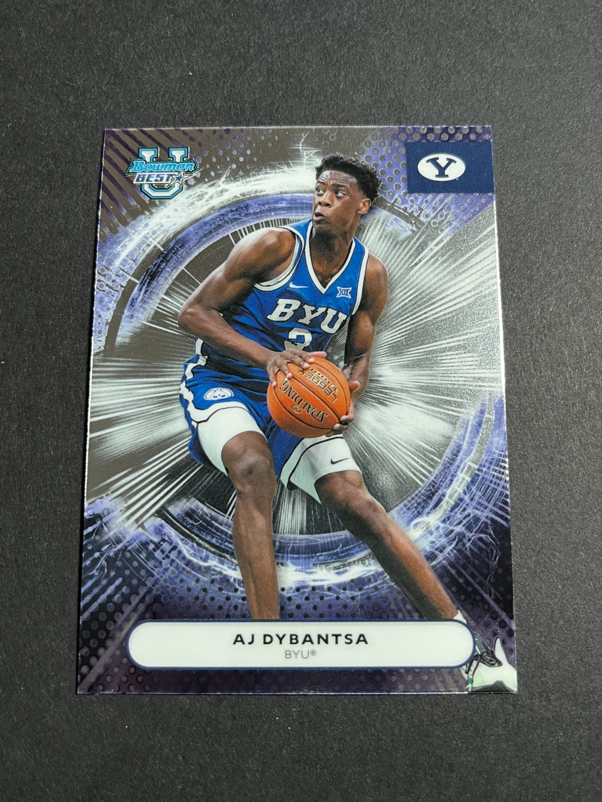2025-26 Bowman Best University AJ Dybantsa #9 Cougars