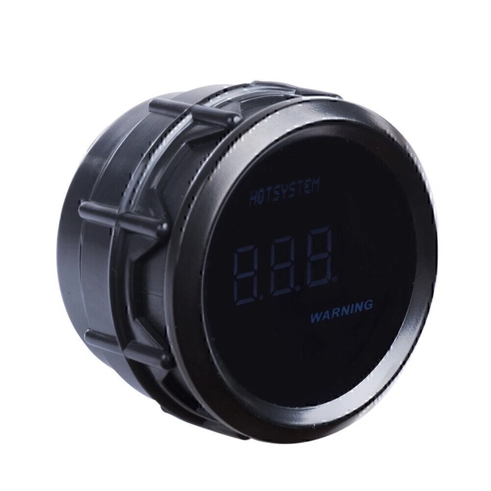 Black GEARZAAR 2 " 52mm Digital LED Fahrenheit Water Temp Temperature Gauge US - Image 3 of 4