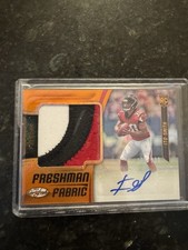 2018 Certified Freshman Fabric Signatures Mirror Orange /299 Ito Smith Auto