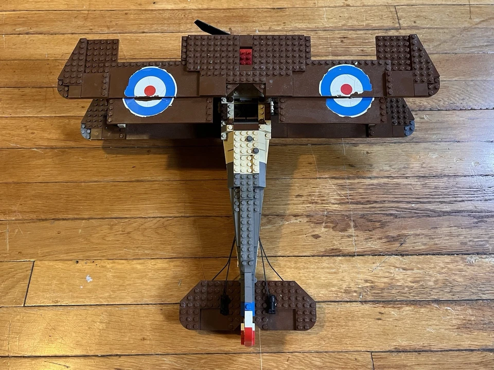 LEGO Sculptures #3451 Sopwith Camel Plane Set 2001 Near Complete - Image 4 of 4