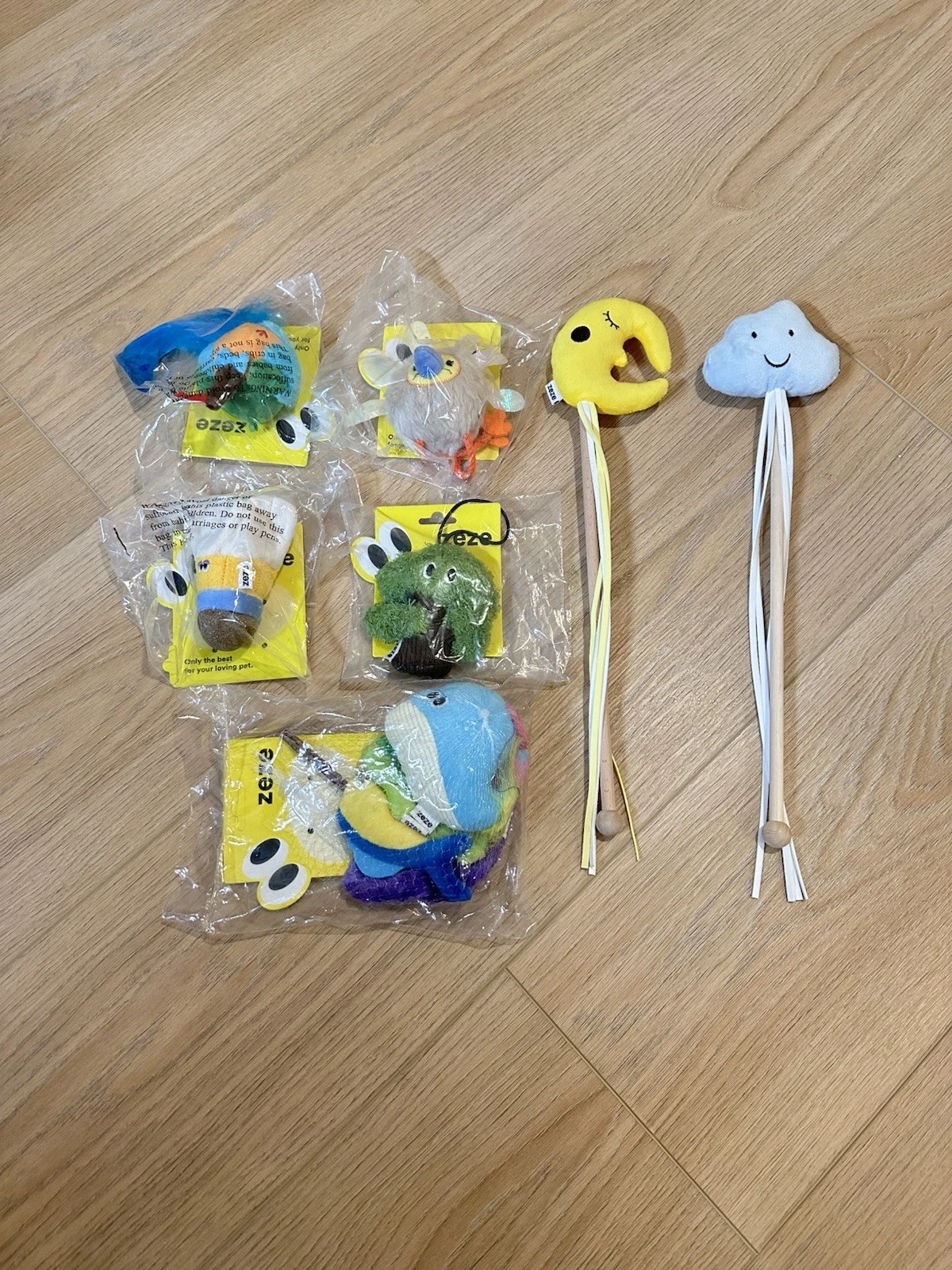 Premium Cat Toy 10 Pcs Bundle- Chirping, Catnip & Interactive- Value of $100+