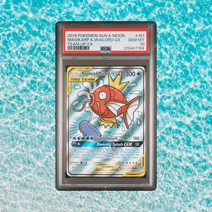 ポケモンカードゲーム MOON MAGIKARP & WAILORD GX PSA10 2018 Pokemon Japanese Sun & Moon Tag Bolt 019 Magikarp