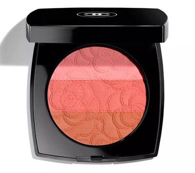 CHANEL Camelia Futura Powder Blush Trio Puder-Rouge LIMITED EDITION / NEU + OVP