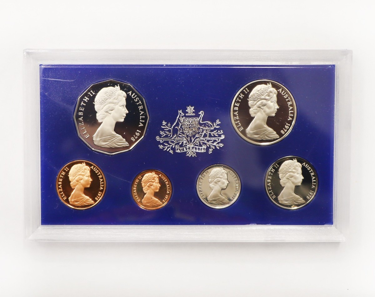 コレクション  AUSTRALIAN MINT 1978 Royal Australian Mint Proof 6 Coin Set | eBay