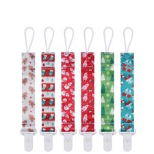 Baby Pacifier Clip,Paci Leash Binky Clips for Boys and multi-colored