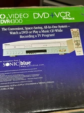 GO VIDEO DVD VCR COMBO DVR4300 BRAND NEW IN BOX NEVER OPENED ORIGINAL