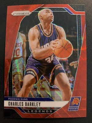 2024-25 Panini Prizm - Ruby Wave Prizm #280 - Legends - Charles Barkley