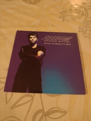 GEORGE MICHAEL FREEDOM! BACK TO REALITY MIX RARE CD SINGLE AUSTRALIEN 1990 TOP
