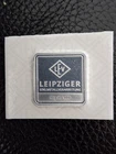 Extremely Rare 10gram Leipziger Edelmetallverarbeitung .999 Silver Square Gieger