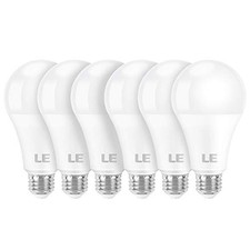 100W Equivant D Light Bulbs, 15W 1500 Lumens 2700K Non-Dimmab, A19 Warm White
