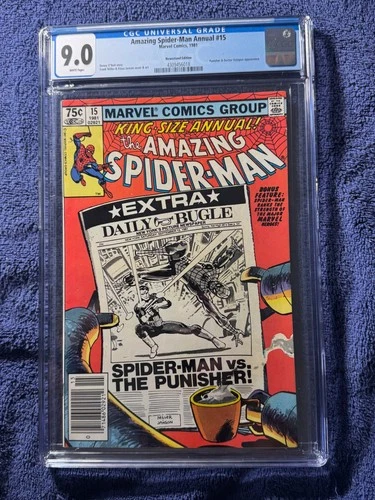 Marvel Comics Amazing Spider-Man Annual #15 CGC 9.0 (1981) Original Owner