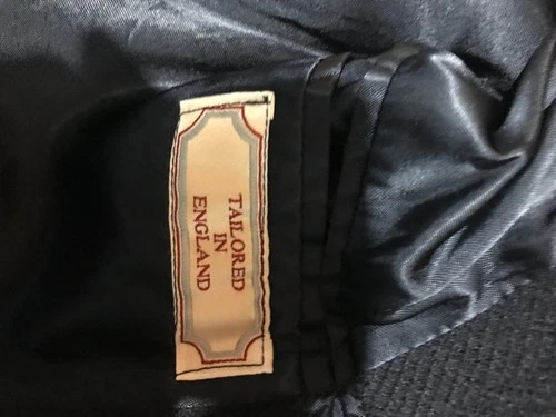 Black Wool Mens Overcoat Brookstreet/Raleighs image 6