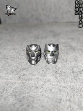 Doom Head Sculpture Doctor Doom Head Carving for 1/12 Figure Model Gift 6inches
