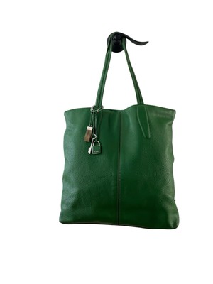 Tumi CARLI Tumi 73340KG ''CARLI'' North/South Leather Tote Bag Very Good Condition
