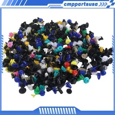 500 PCS Plastic Car Body Push Pin Rivet Mixed Fasteners Trim Molding Clip USA