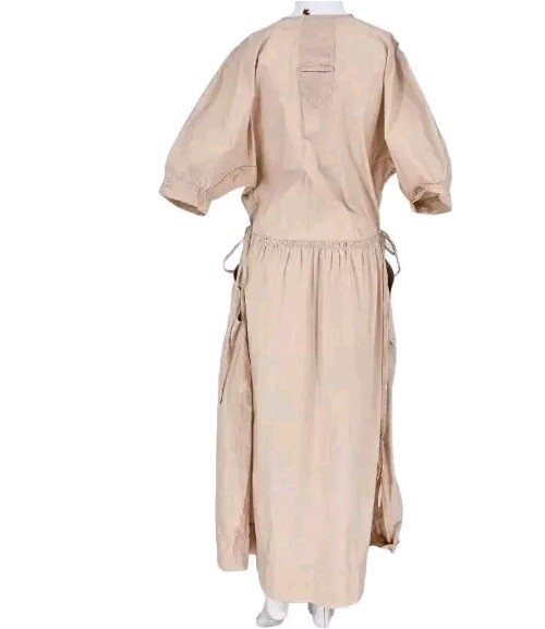 Zara Srpls Limited Edition Maxi Dress Cream Small 2840 045 image 4