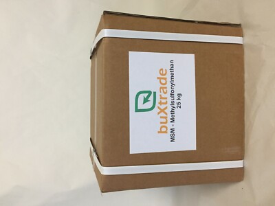 MSM Poudre Méthylsulfonylméthane 25Kg - Pureté Maximale, Marque Buxtrade