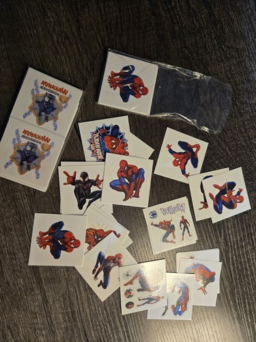 Spiderman And Friends 80 Count Tattoos