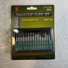 Diamond Burr Set (20 PC.) - DT220R