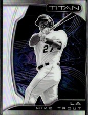 2022 Panini Chronicles Titan Mike Trout Los Angeles Angels #20