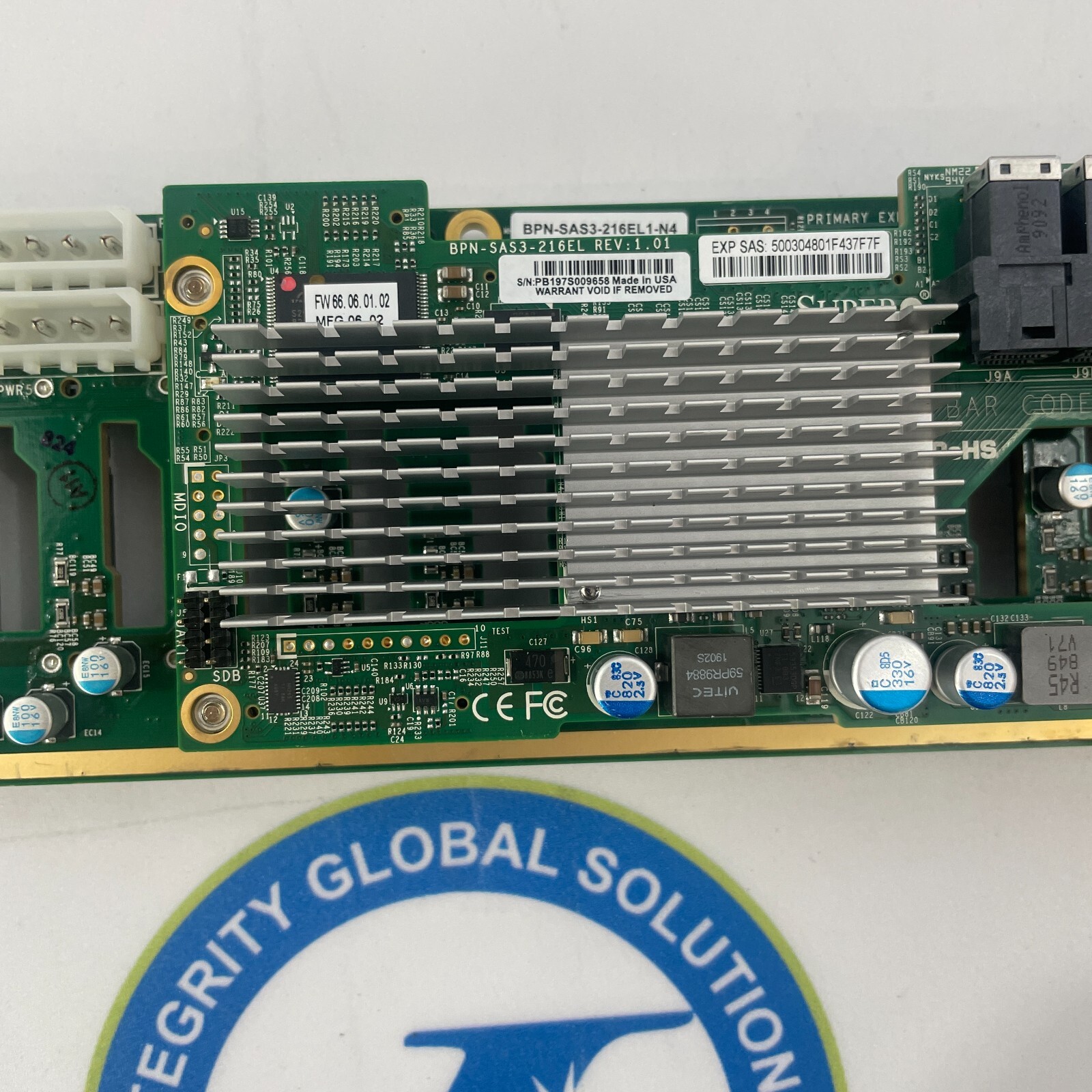 SUPERMICRO SAS / NVME - 24 Drives - HARD DRIVE BAC BPN-SAS3-216EL1-N4 ...