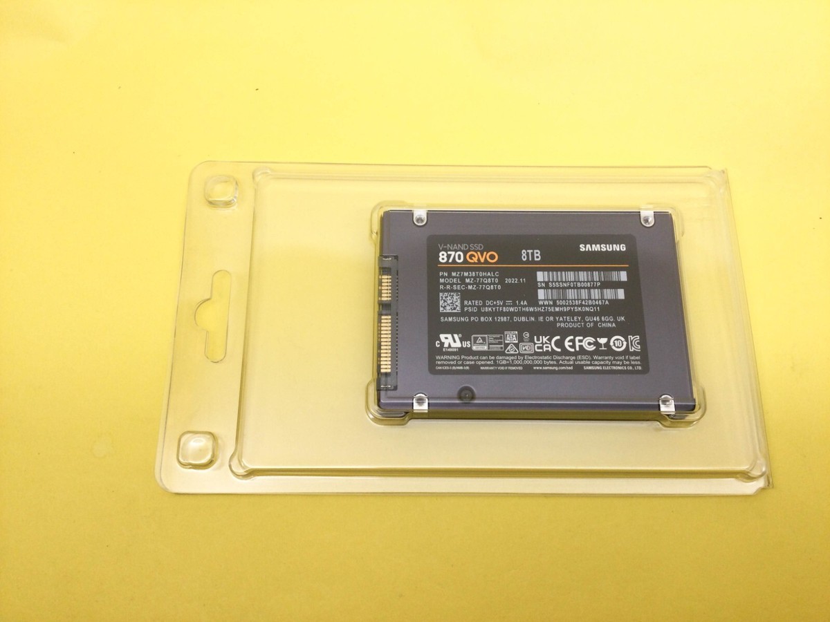 Samsung 870 QVO Series 8TB SATA III 2.5 Samsung 870 QVO Series 8TB SATA III 2.5
