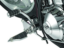 Kuryakyn Round Fits Shift Peg Cover Honda Chrome