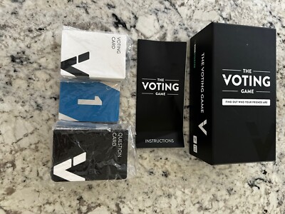 The Voting Game find out who your friends are - for ages 17+ 5-10 ...