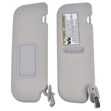 852203X000TX 2PCS LH RH Sun Visor Gray for Hyundai Elantra 1.8L 2.0L 2011-2015
