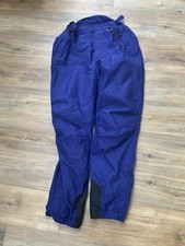 Womens Size Large Slalom Sports Blue Snow Pants