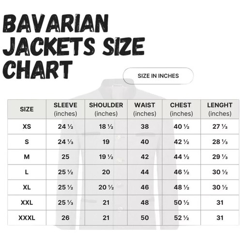 RAVNEXIS German Bavarian Trachten Jacket – Austrian Wool –Oktoberfest Alpine Men - Picture 5 of 5