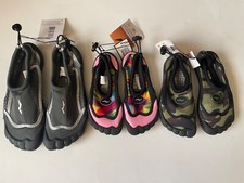 Zapatos Norty Water Cinco Dedos Niños Niños Niñas (Talla 11-4) Piscina Playa Sin Cordones