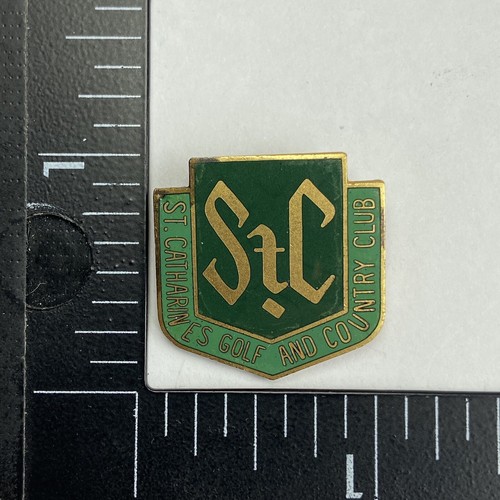 St. Catharines Golf & Country Club Ontario Canadá Sombrero Pin Solapa Pin - Imagen 2 de 3