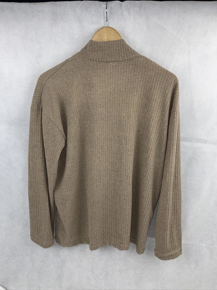 Nuevo Pullover Mujer Sin Etiqueta 1/4 Cremallera Talla Pequeña Foto 4 de 4