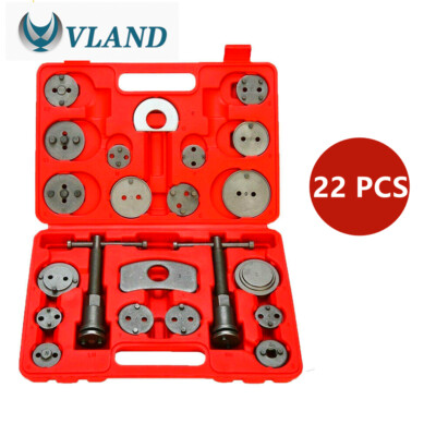 #ad 22x New Portable Brake Rear Caliper Wind Back Tool Kit Car Truck Break Disc $12.99