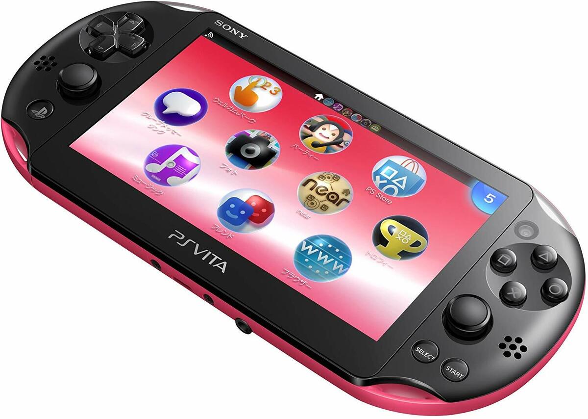 PS Playstation vita Wi-Fi model PINK BLACK PCH-2000 ZA15 PS Playstation vita Wi-Fi model PINK BLACK PCH-2000 ZA15