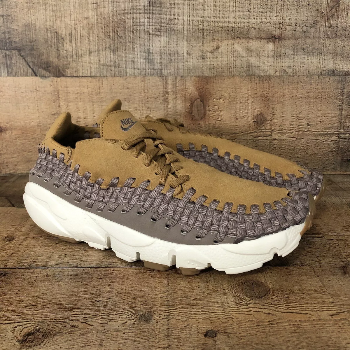 voldoende Onzeker Zegenen NEW Nike Air Footscape Woven Elemental Gold Stone 917698-700 Women&#039;s  10 Mens 8.5 | eBay