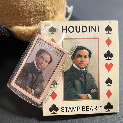 United States, 2002 37c Henry Houdini Stamp & Teddy Bear, Scott 3651, MNH, ExF - Bild 5 von 7
